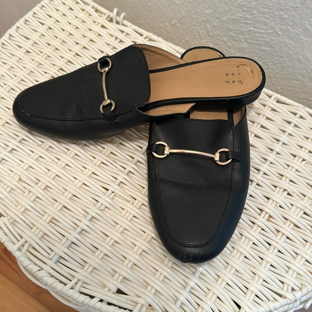 A new day for target slide on loafers with gold hardware